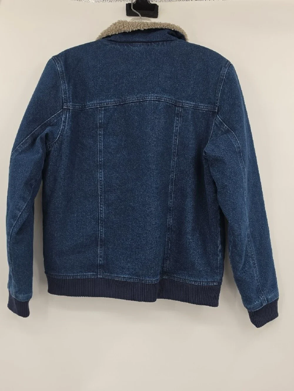 Carhartt Relaxed Fit Denim Sherpa-Lined Jacket Women's Size M
